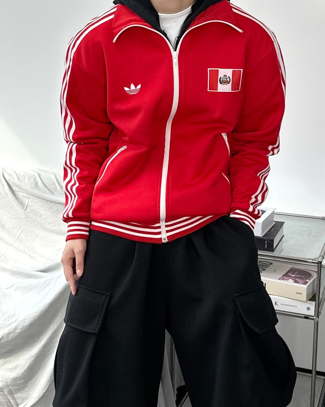 아디다스 03-04 페루 국대 트랙탑 져지 M 상품이미지2