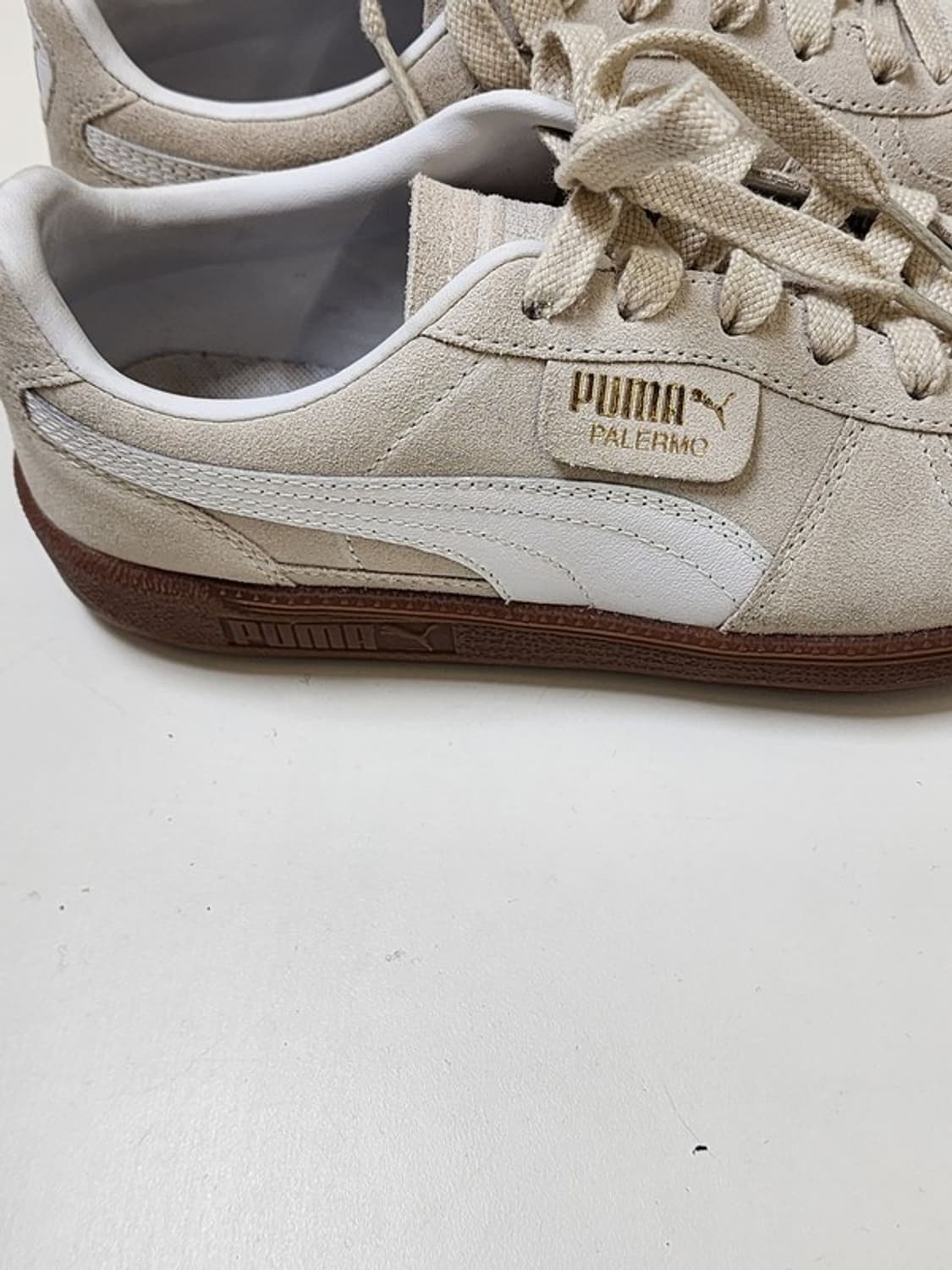 PUMA 팔레르모 인스노우 화이트 240 상품이미지4