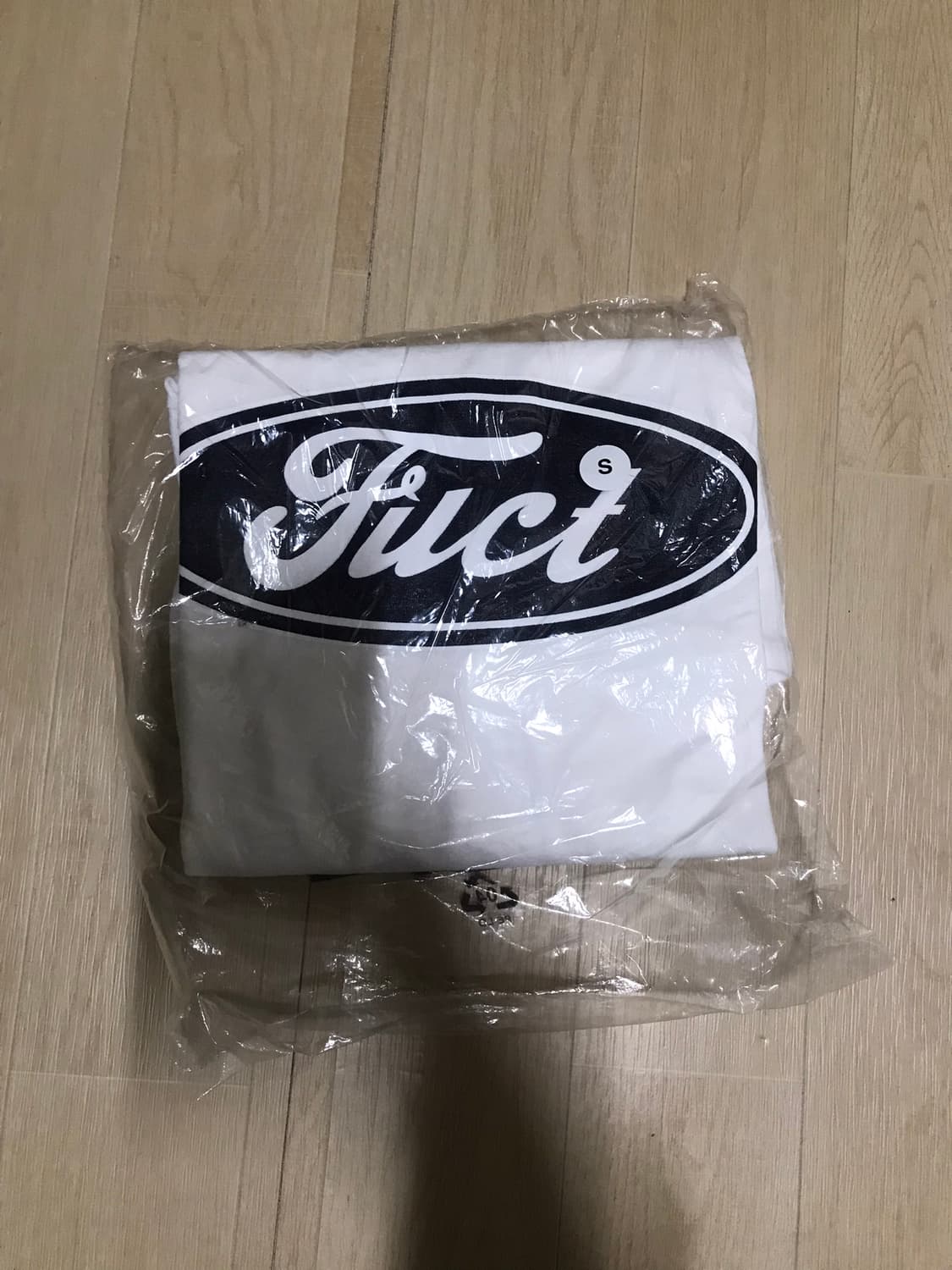 fuct oval logo tee (white) 화이트 S사이즈 상품이미지1
