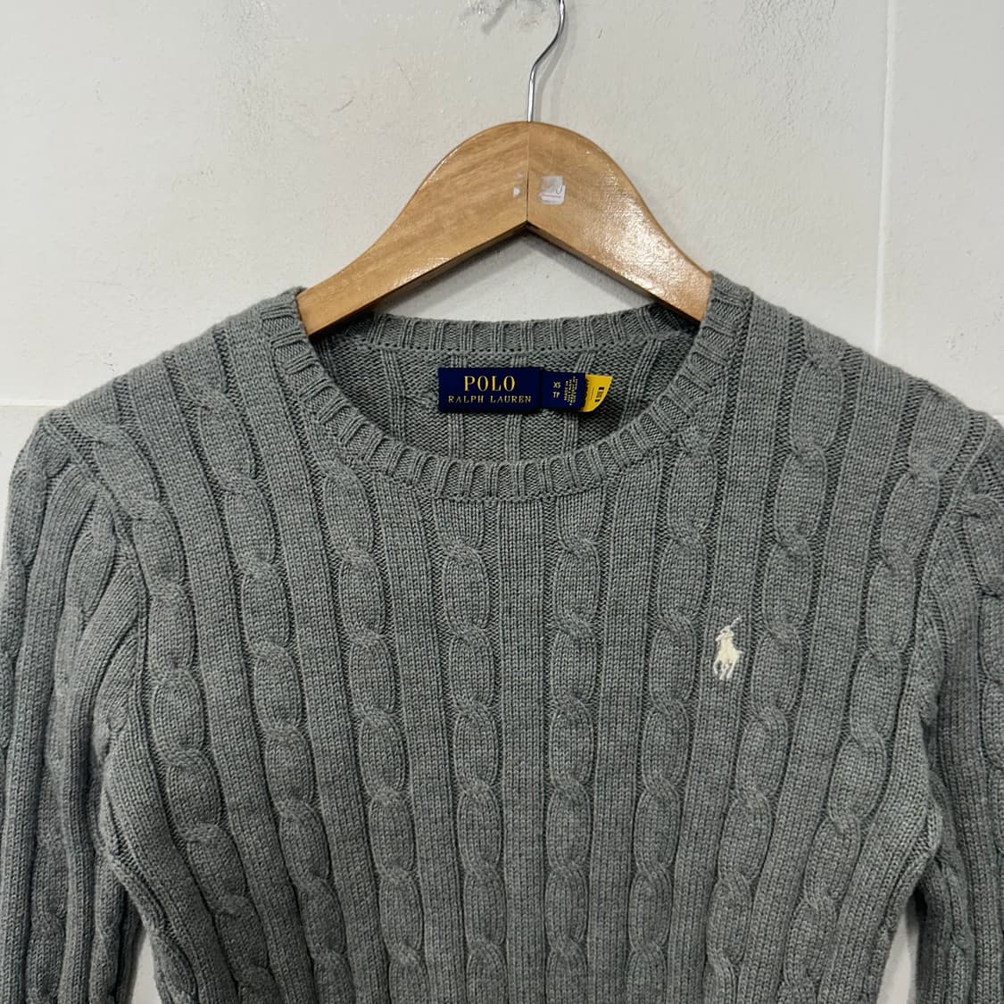 폴로 랄프로렌 꽈배기 니트 상품이미지2