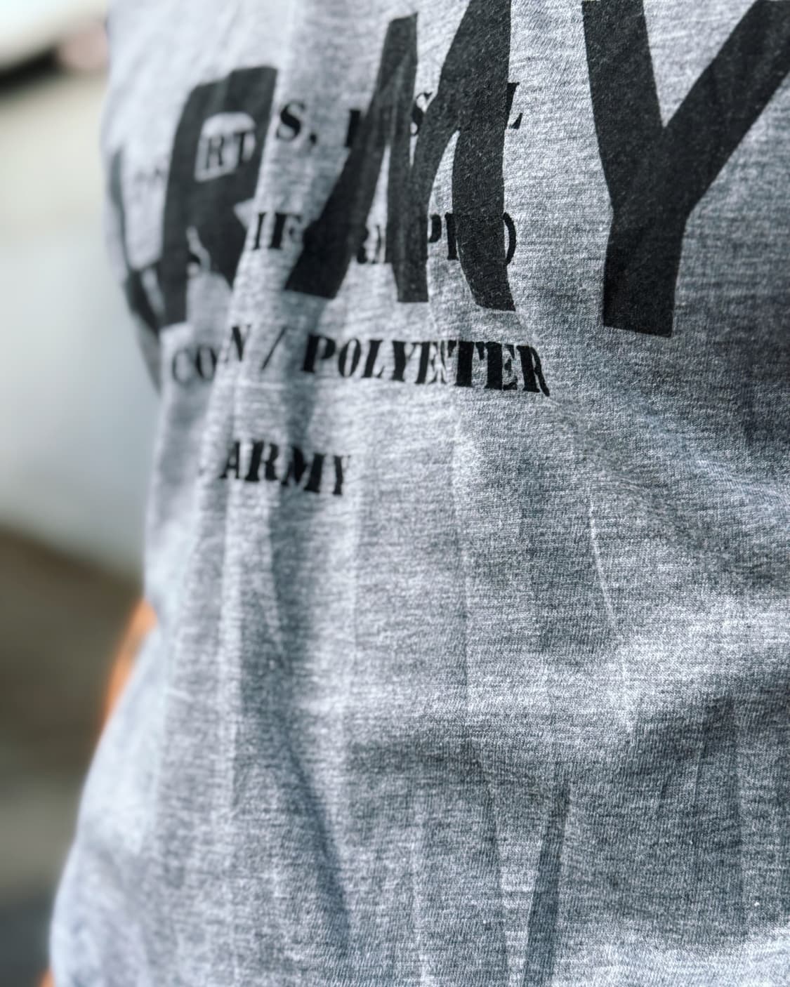 00's U.S Army 'Spec.' 스텐실 IPFU 티셔츠 L 상품이미지8