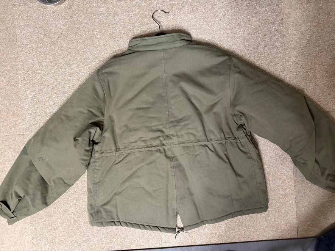 라퍼지  숏 야상 점퍼재킷   M  66   미착용  상품이미지2