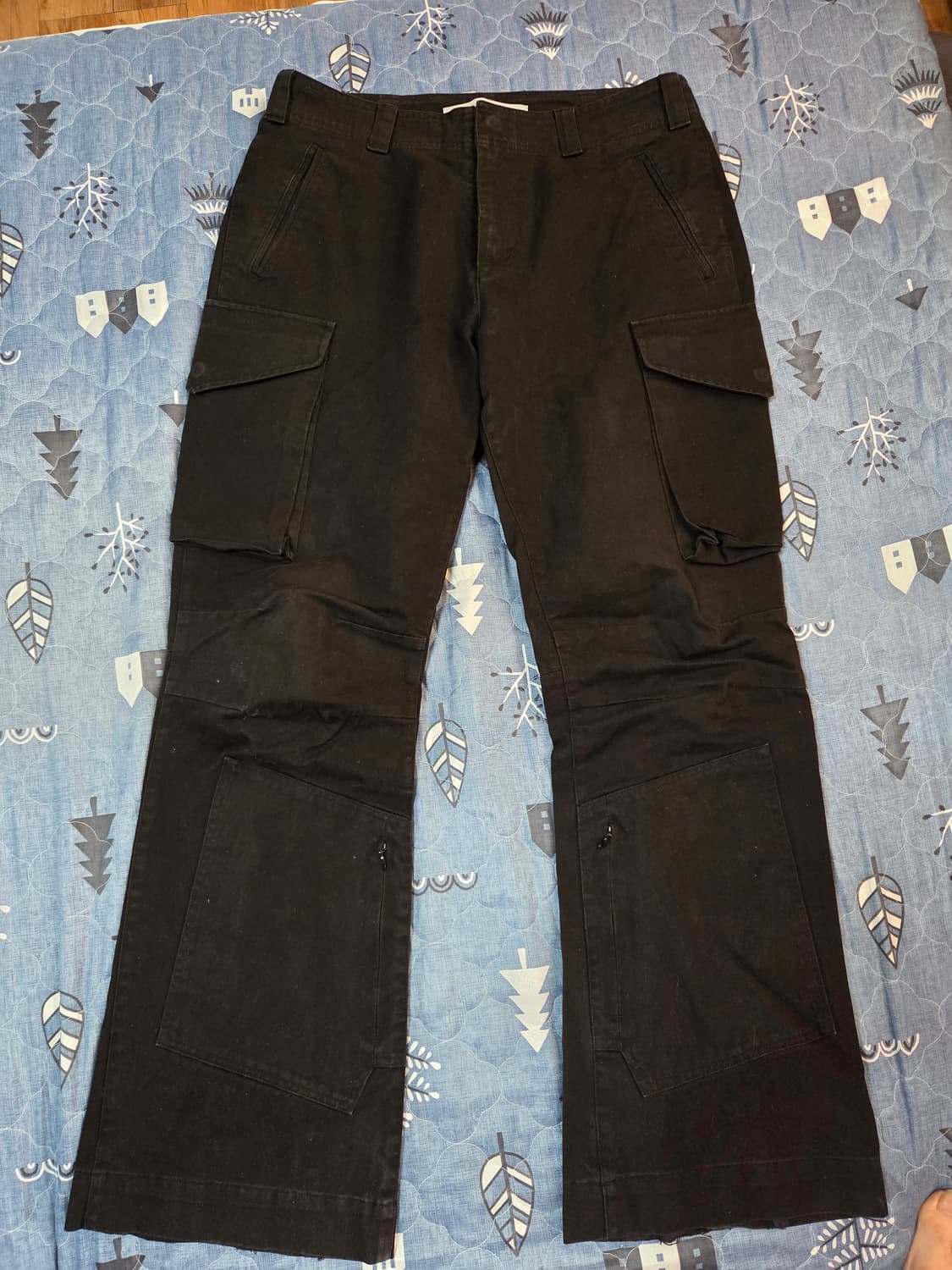 [M] 커마웨어 백지퍼 카고 블랙 cmmawear 상품이미지1