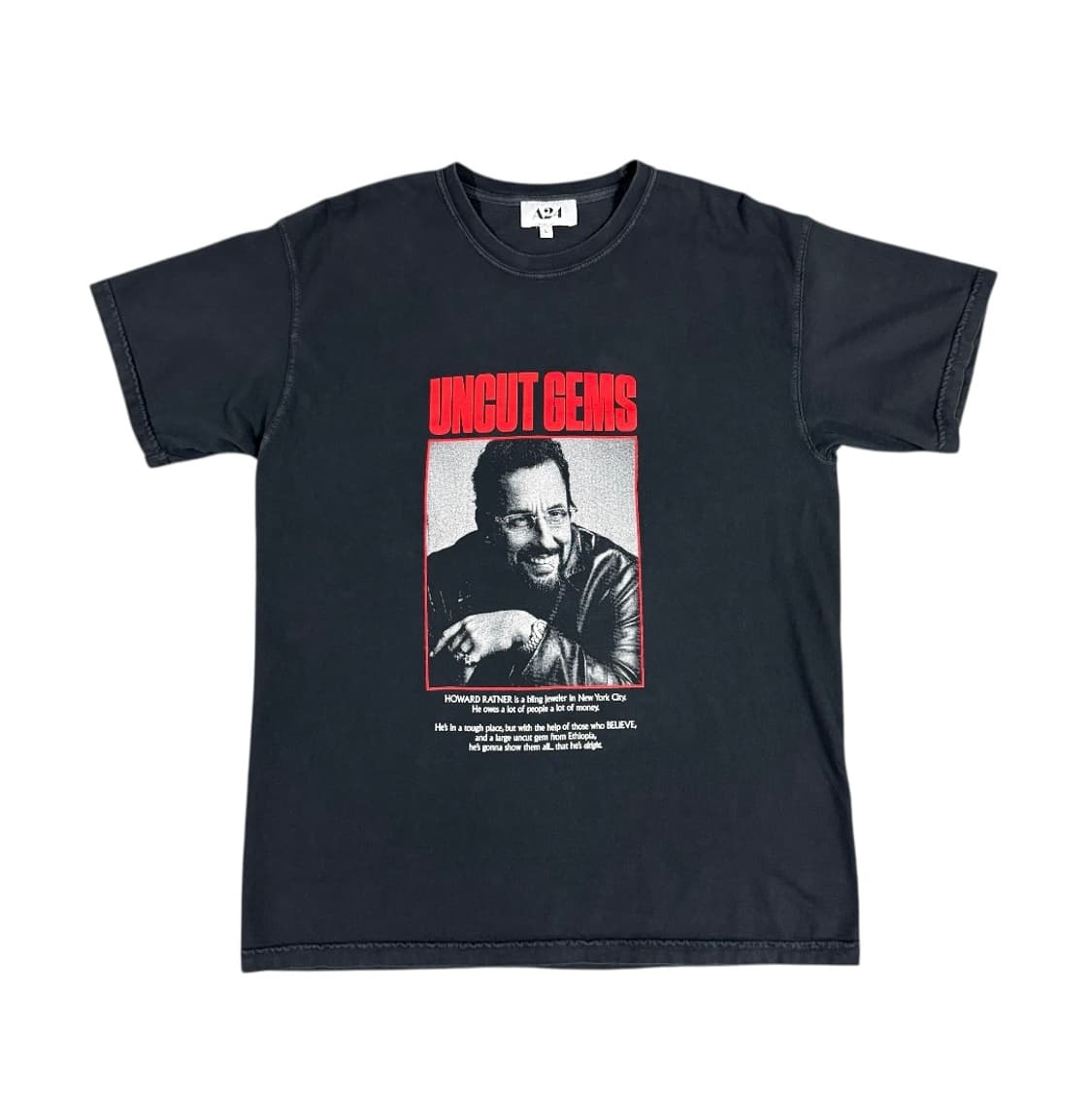 2019 Uncut Gems 언컷 젬스 아담샌들러 무비 티셔츠 상품이미지1