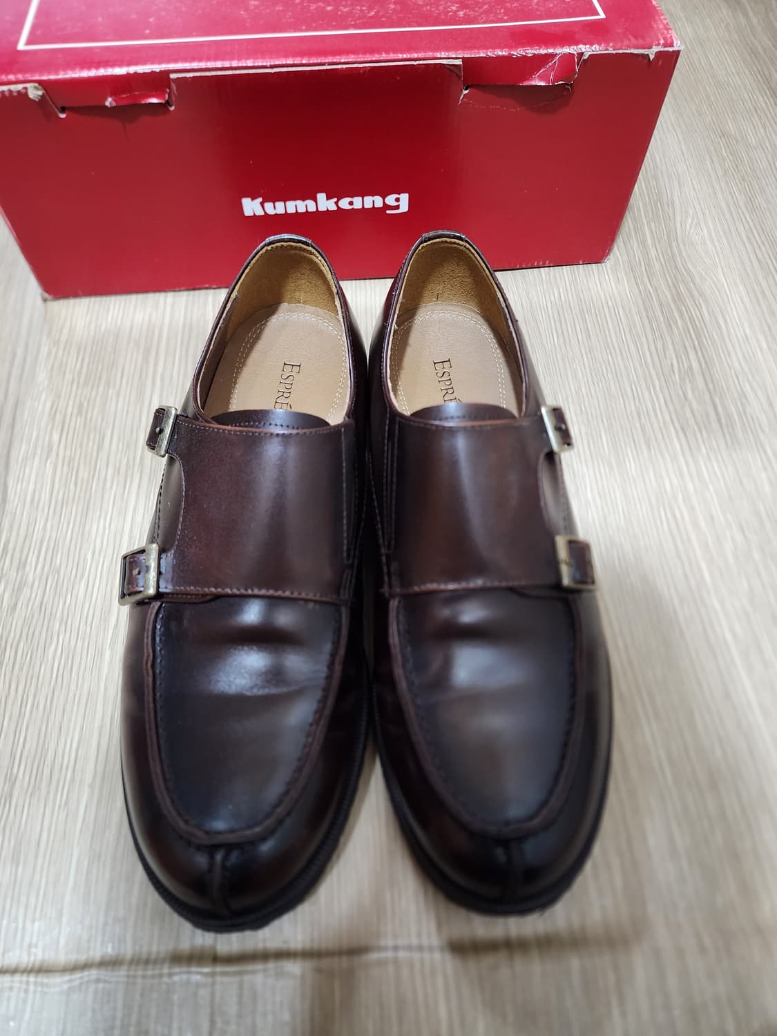 금강제화 에스프렌도 남성 몽크 스트랩 255mm 상품이미지1