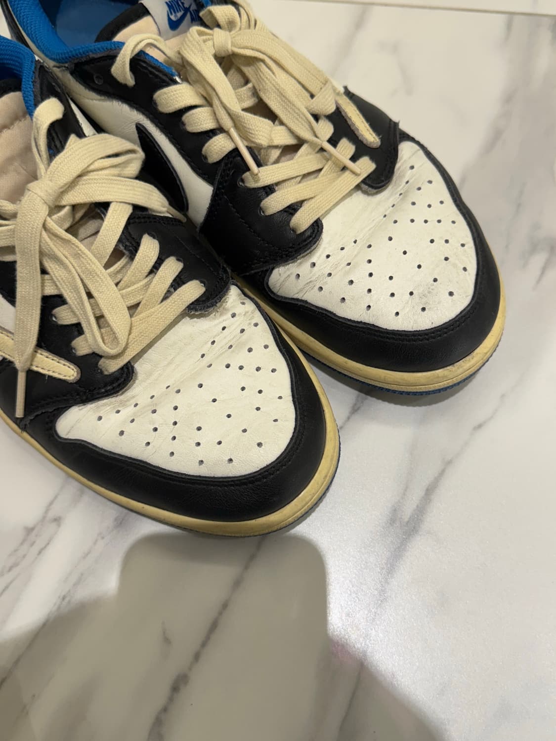 나이키 에어조던1 로우 트래비스 스캇 프래그먼트 OG 상품이미지6