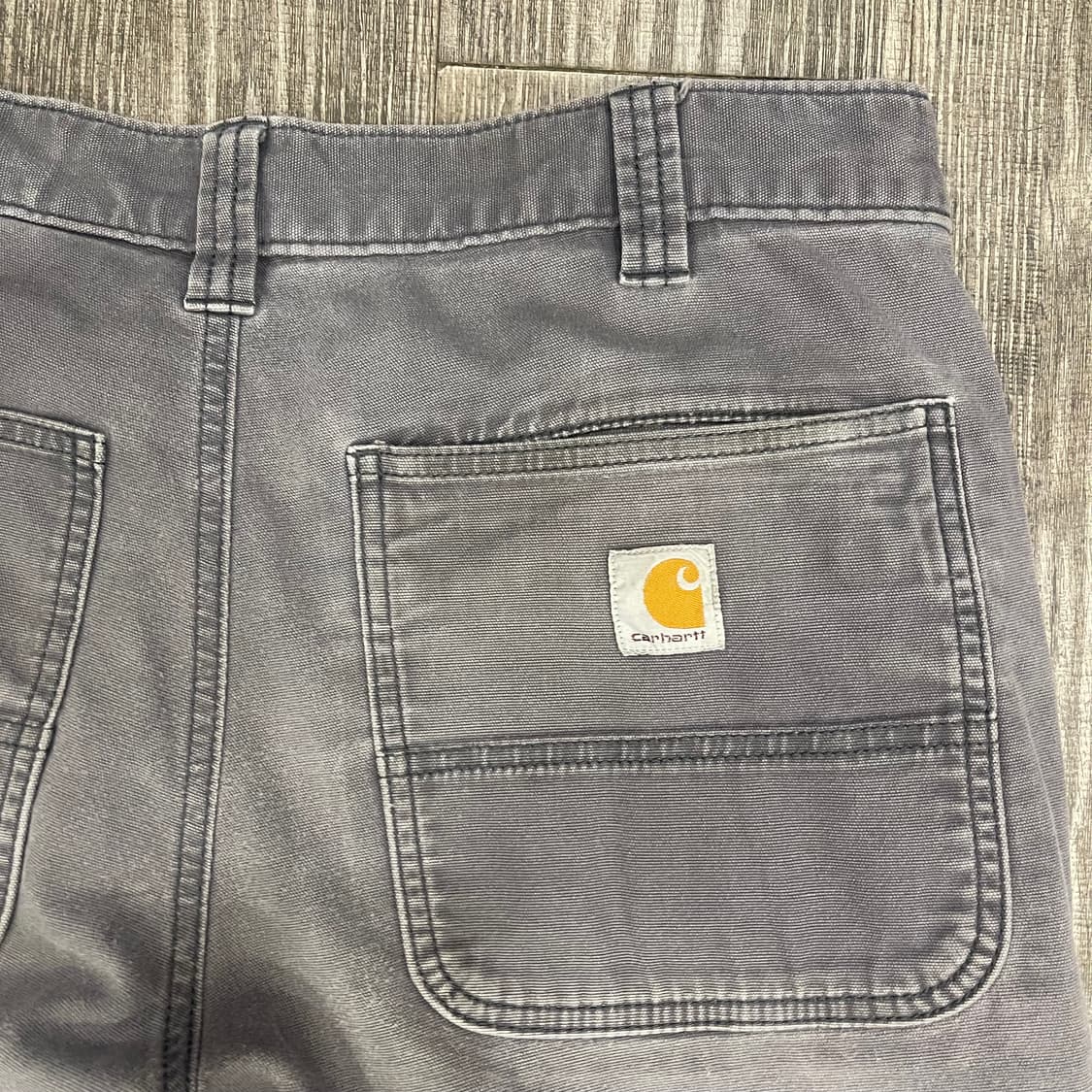 칼하트 빈티지 페이딩  더블니 워크팬츠 34x34 허리단면44 밑위29. 상품이미지10