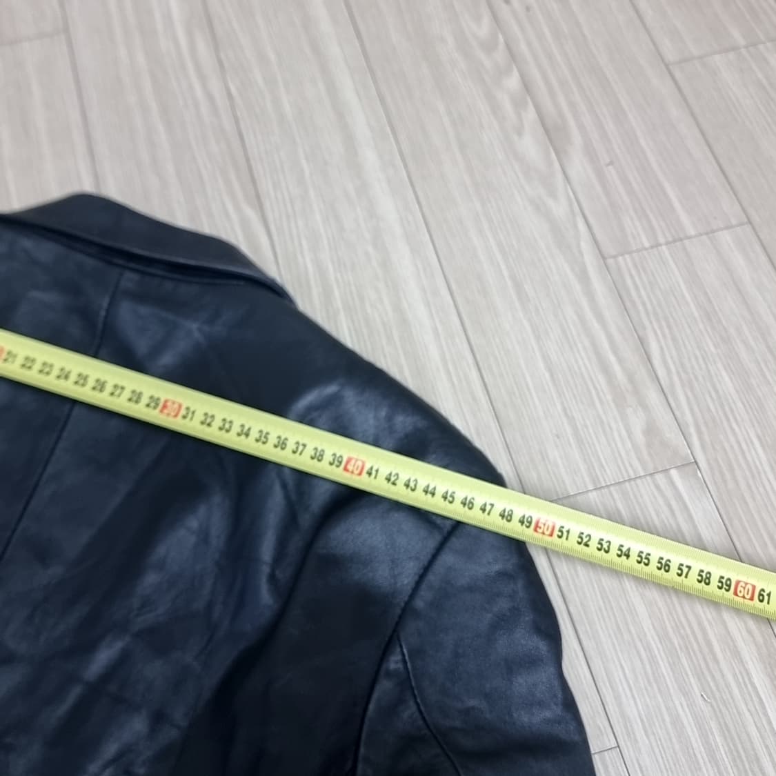 이신우옴므 블랙 가죽 자켓(100) 상품이미지10