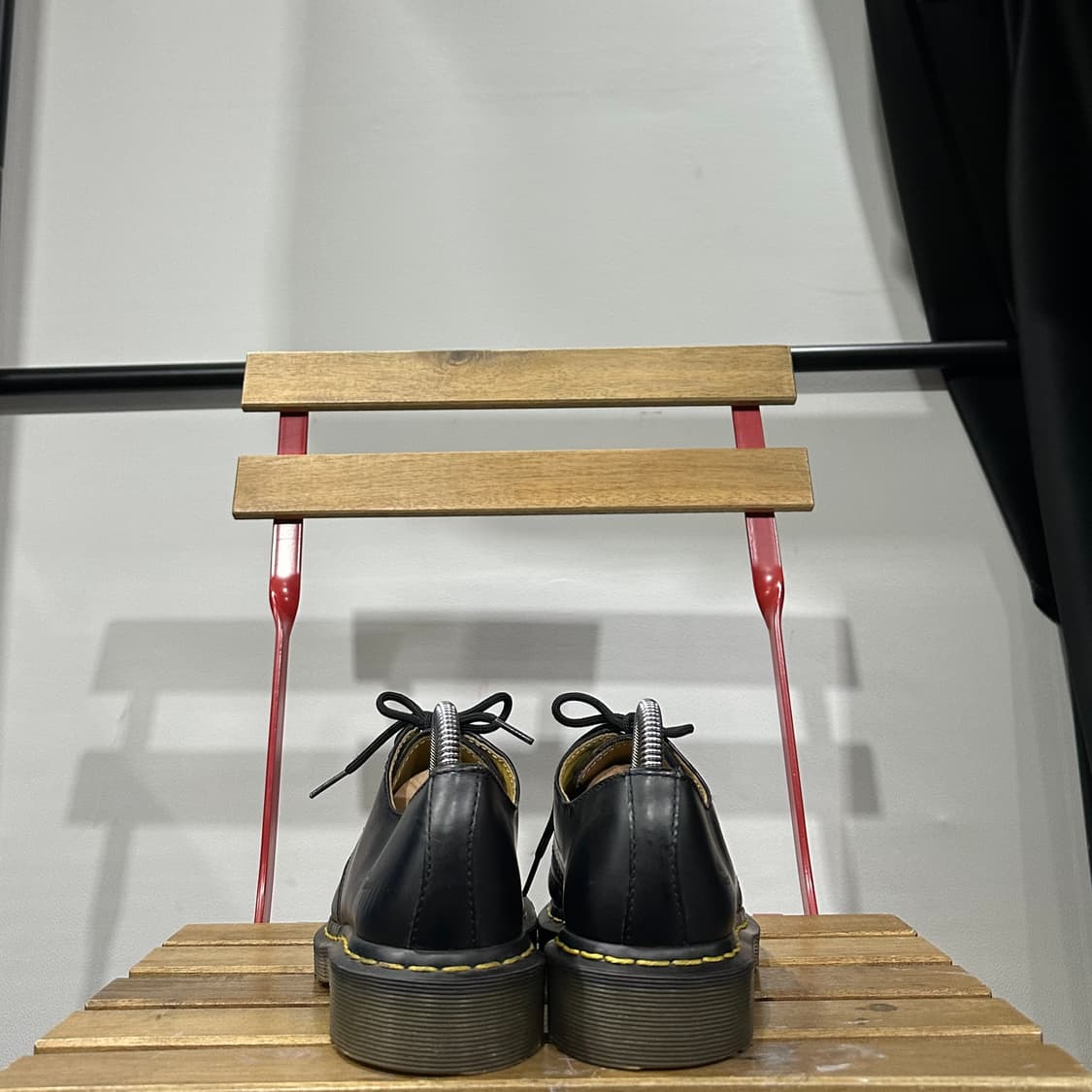 UK5 240-245) 닥터마틴 로퍼 여성 여자 구두 1461 블랙 3홀 상품이미지4