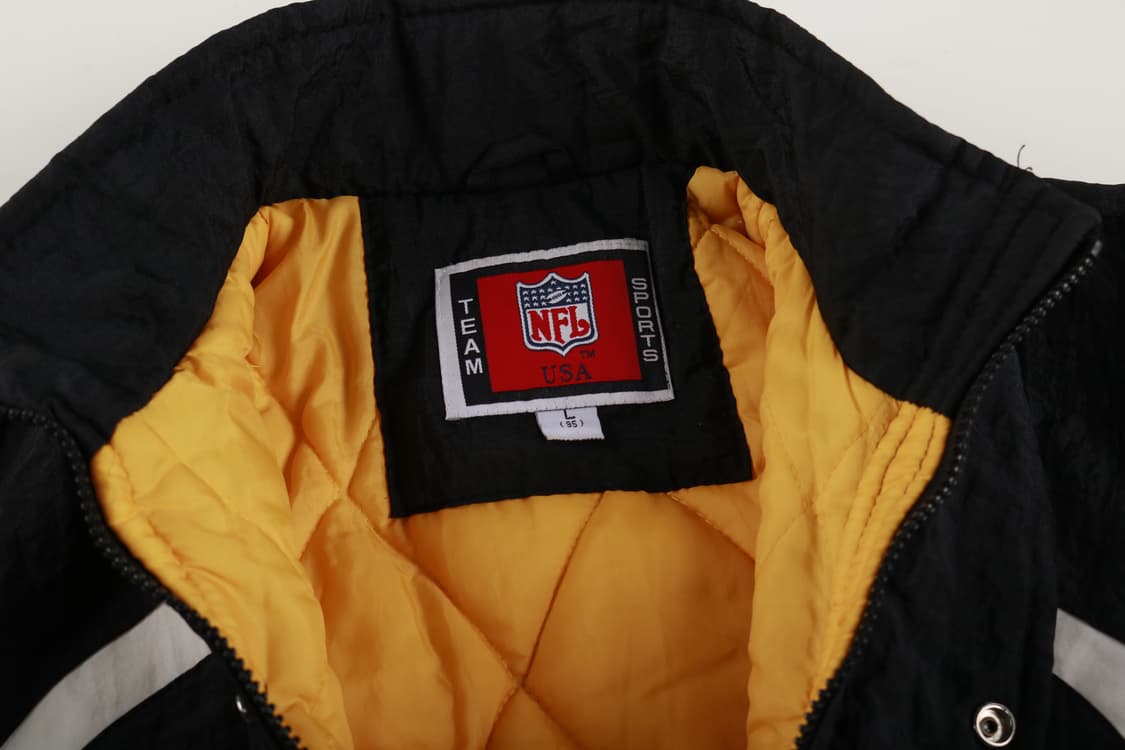 [L] 90's NFL 피츠버그 스틸러스 올드스쿨 누빔점퍼 상품이미지5