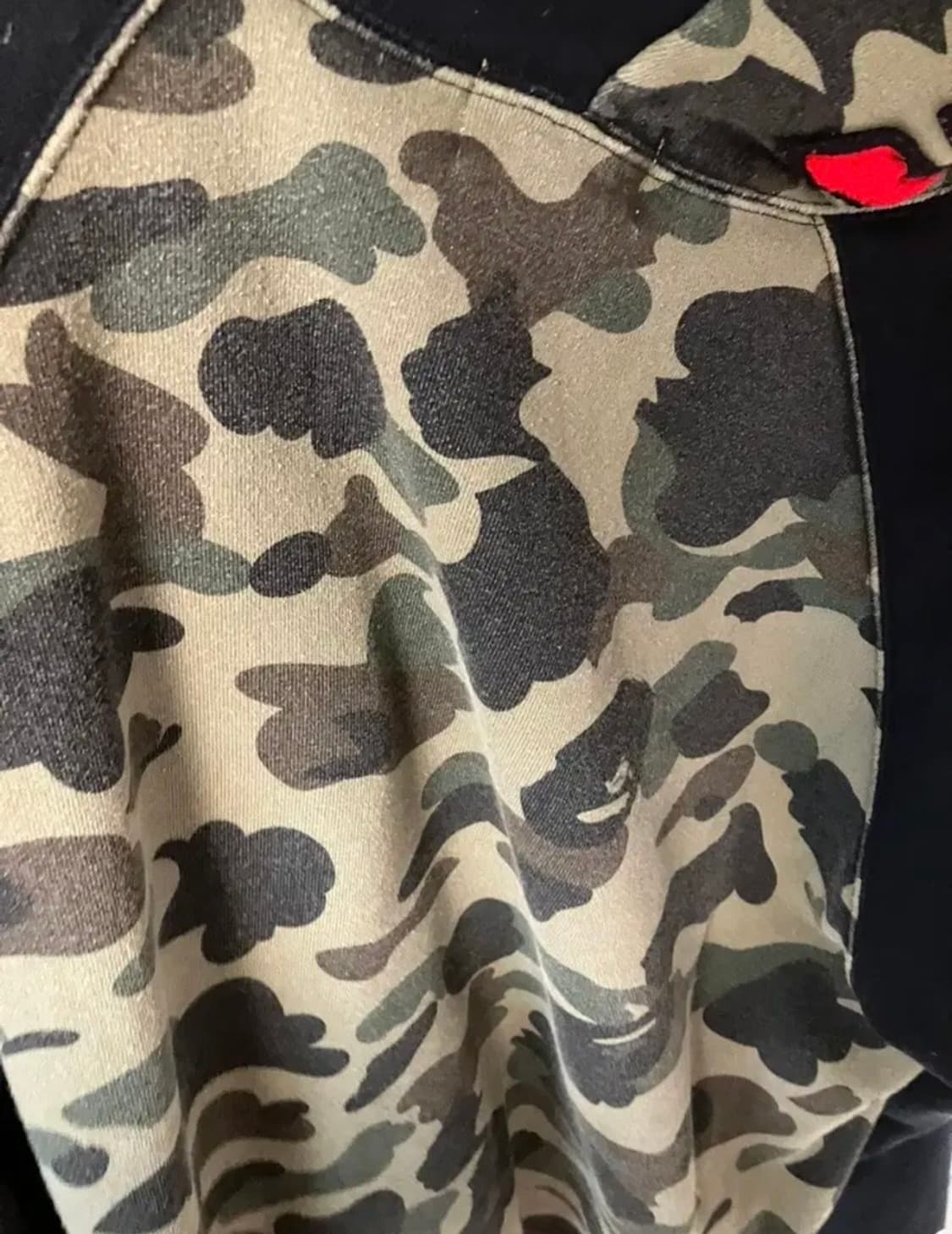 베이프 반집업 카모 샤크후드 정품 상품이미지4