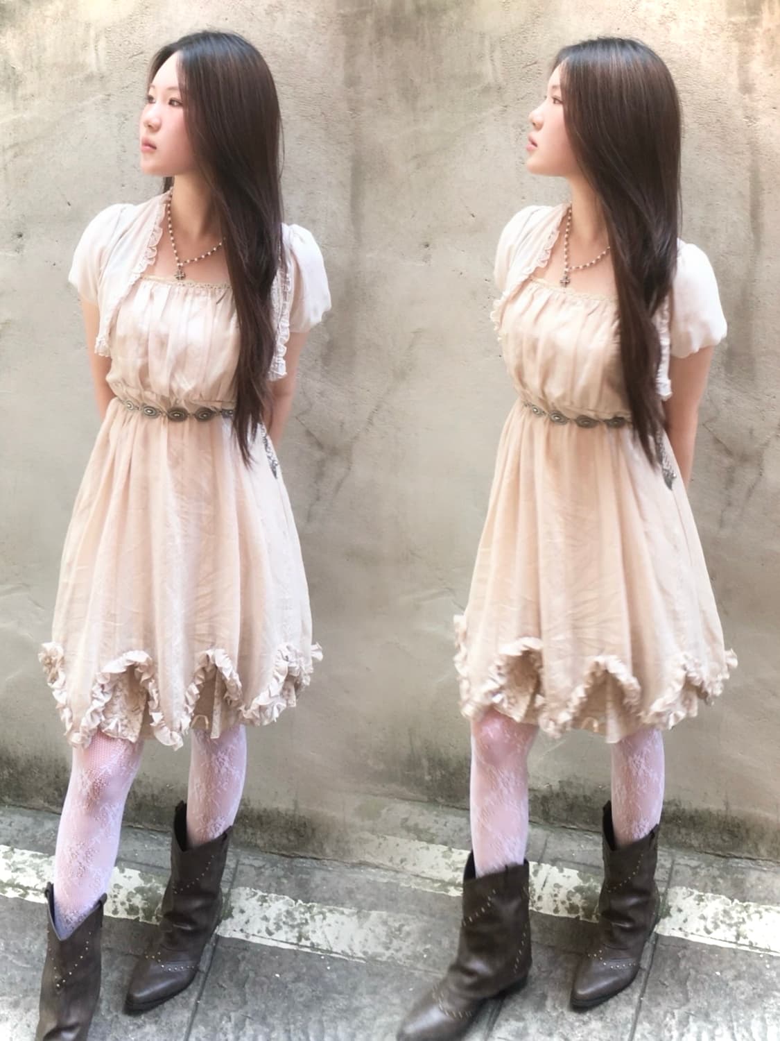 axes femme 엑시즈팜 레이스 원피스 상품이미지1