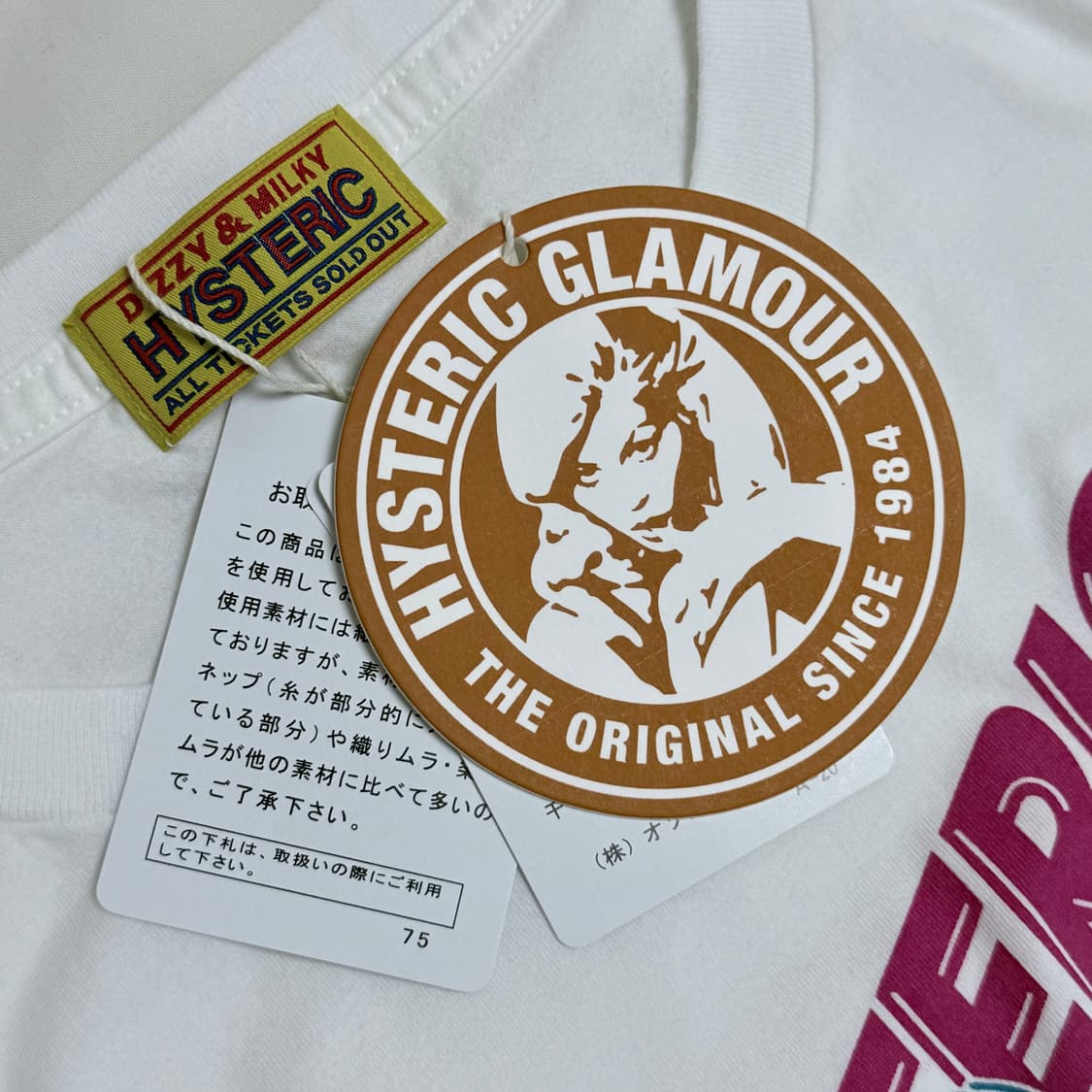 히스테릭글래머 히스테릭 라이트닝 숏 티셔츠  상품이미지2