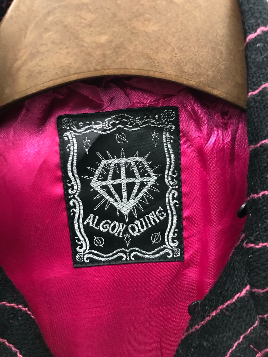 알곤퀸즈 스트라이프 라이더 자켓 상품이미지4