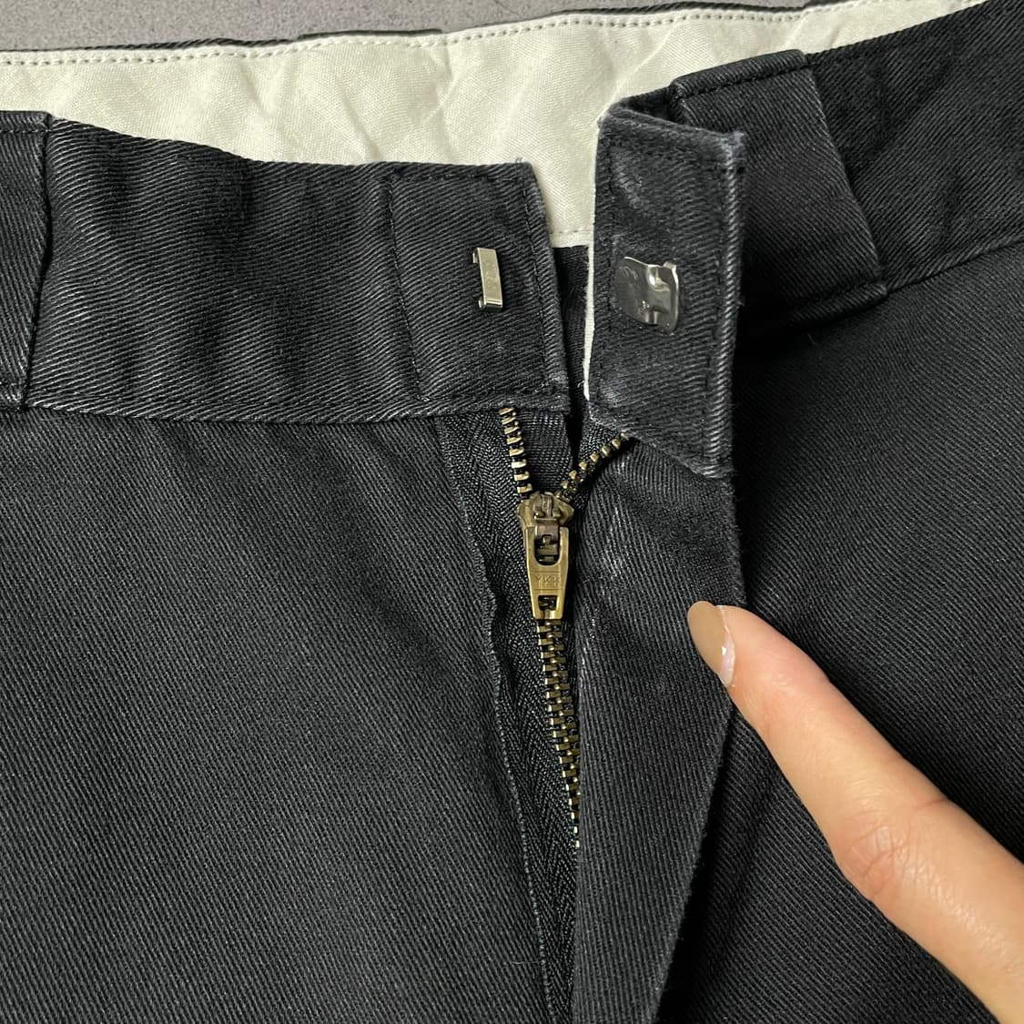 DICKIES 디키즈 빈티지 블랙 워크 팬츠 A00955 상품이미지3
