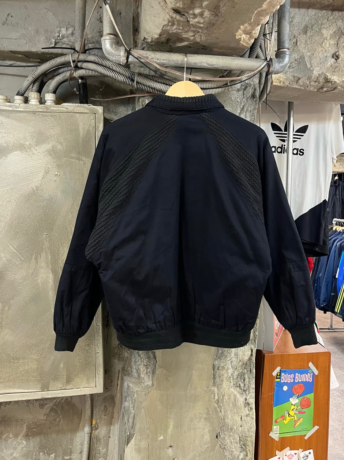 빈티지 봄버 자켓 블랙 M #csz2835 상품이미지2