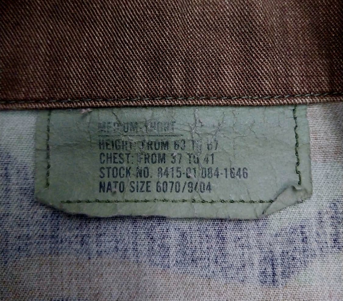 US ARMY OG  BDU 우드랜드 자켓 (100-105) 상품이미지4