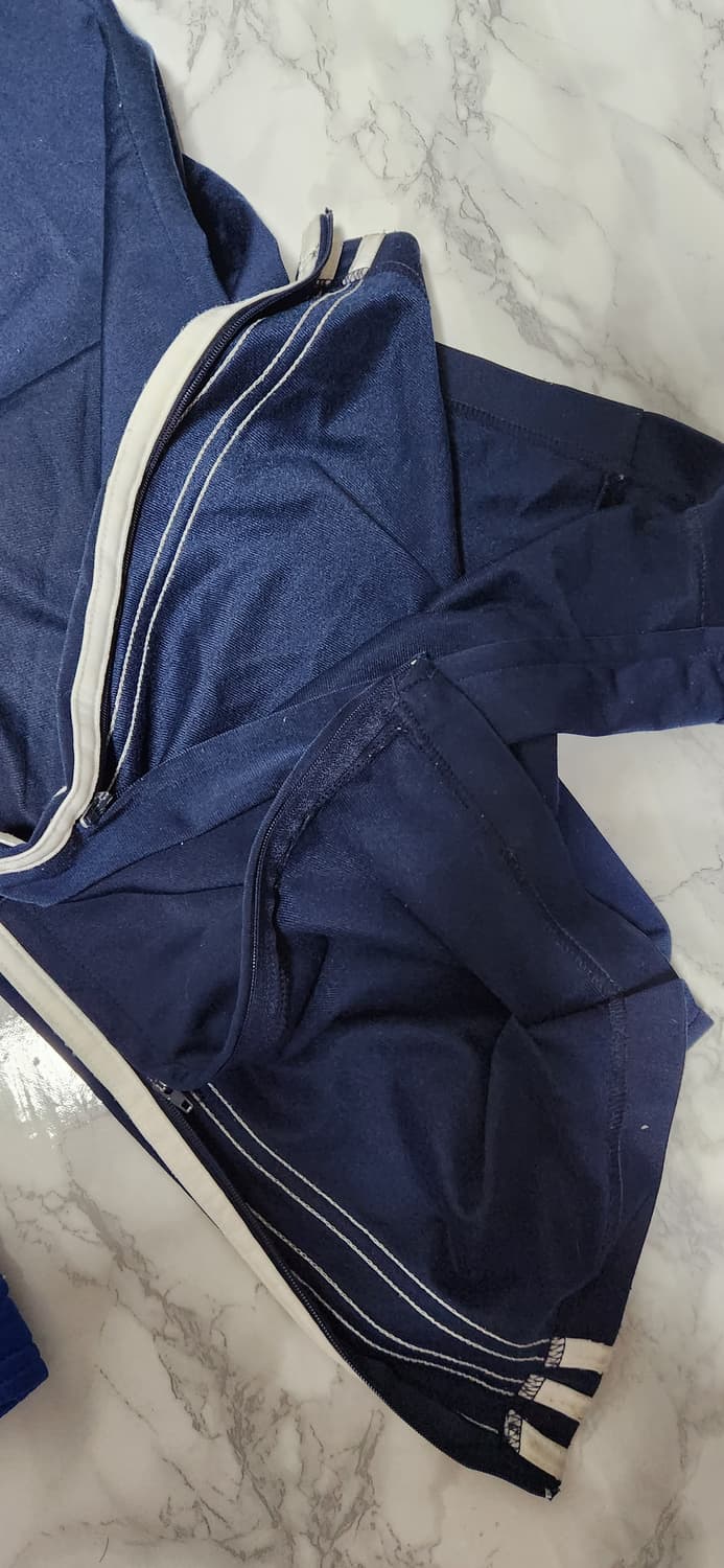 아디다스 파이어버드 삼선 네이비 트레이닝 져지 와이드 바지 상품이미지6