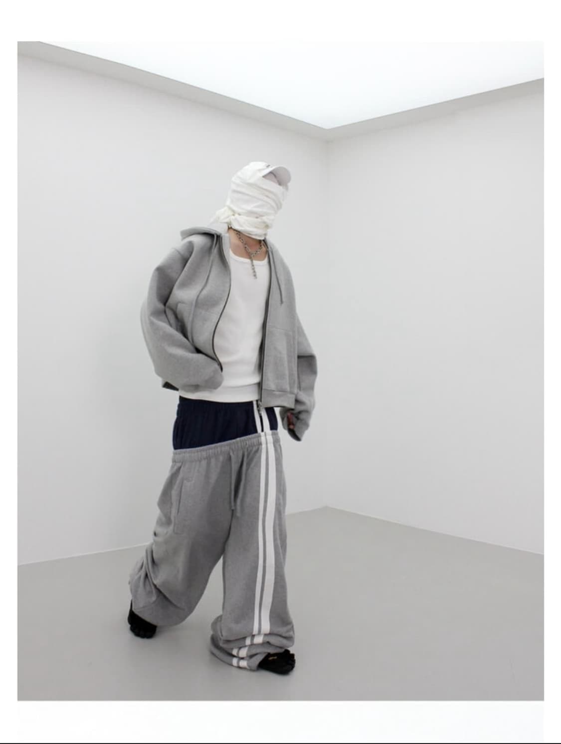 로어링라드 더블 웨이스트 스웻팬츠 [새깅 팬츠] 상품이미지2