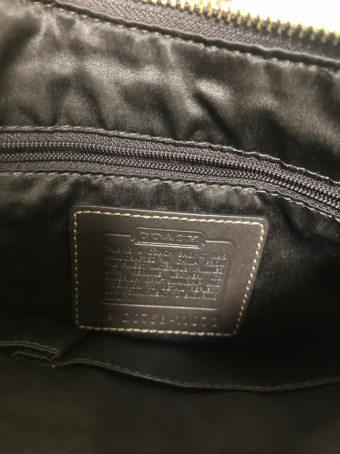 빈티지 코치 브라운 버클 크로스백 상품이미지6