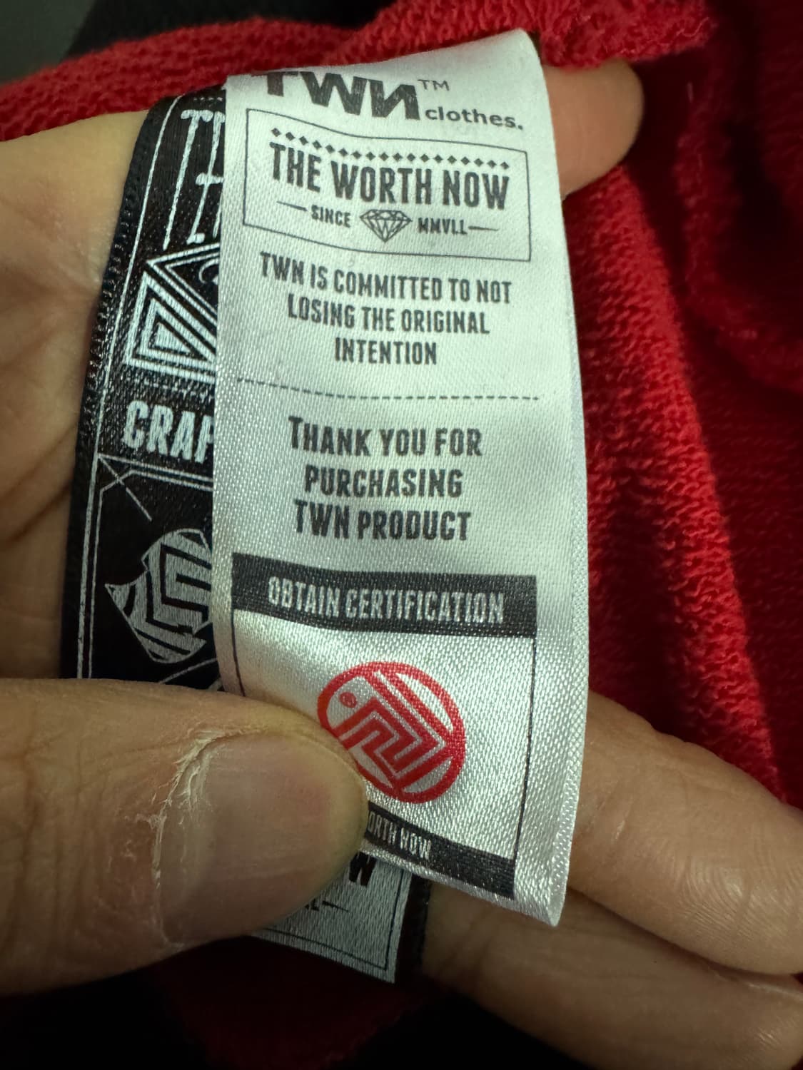 TWN 암라인 스트릿 빅사이즈 스웻 맨투맨 2XL 상품이미지4