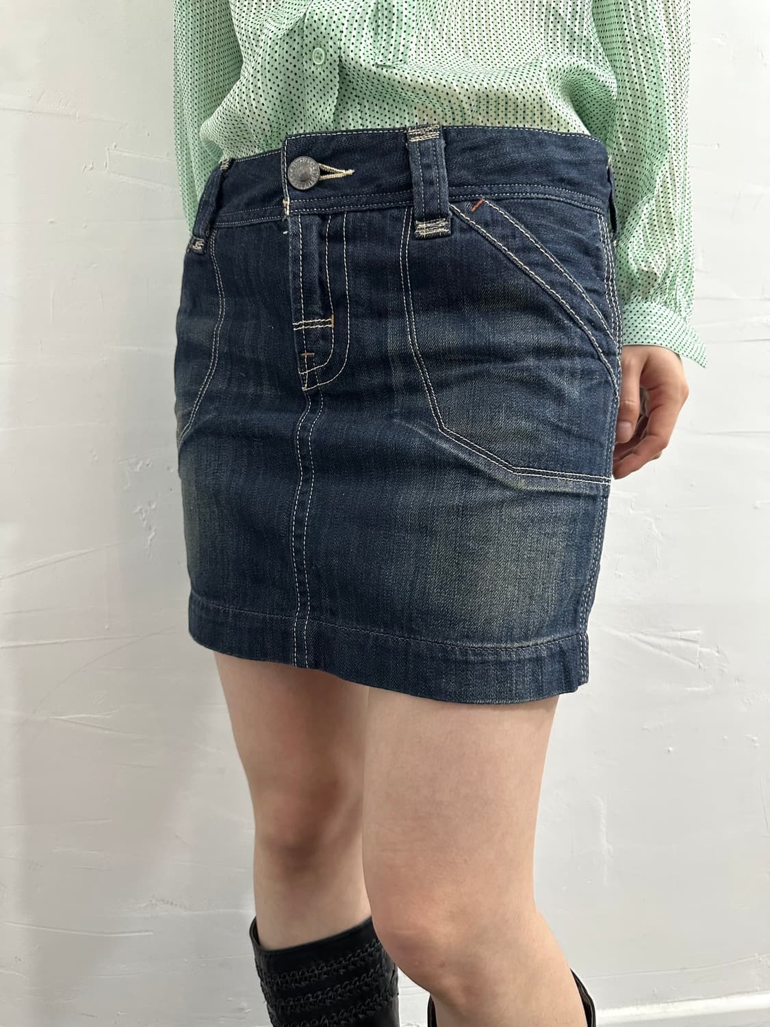 levis denim mini skirt 상품이미지6