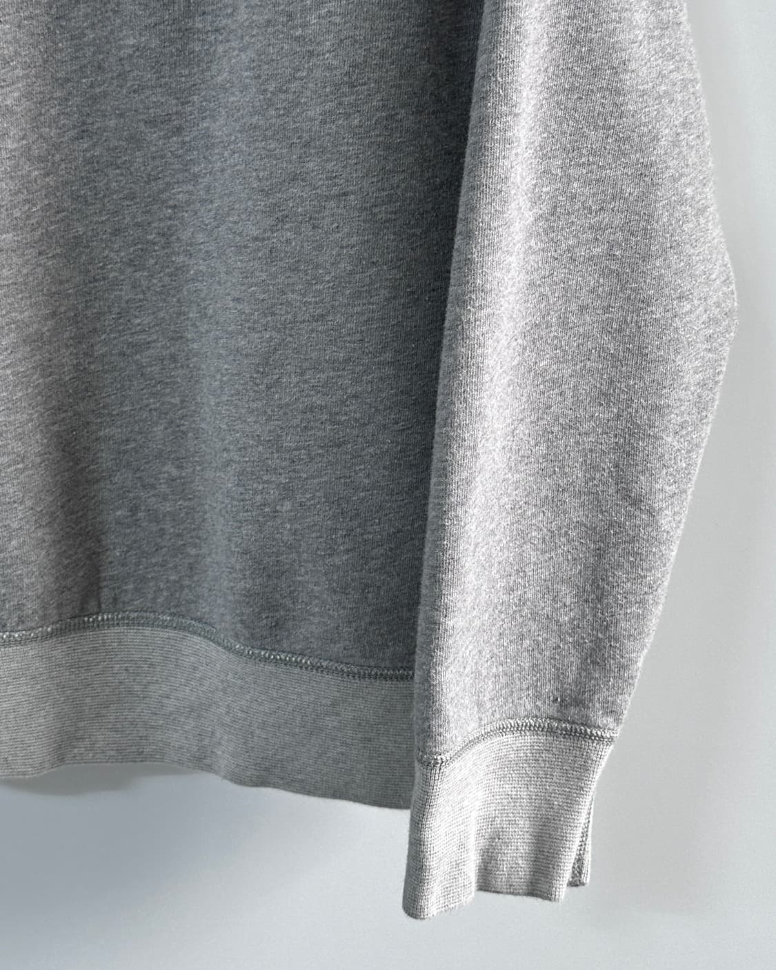 폴로 로고 그레이 맨투맨 (va.79) 상품이미지3