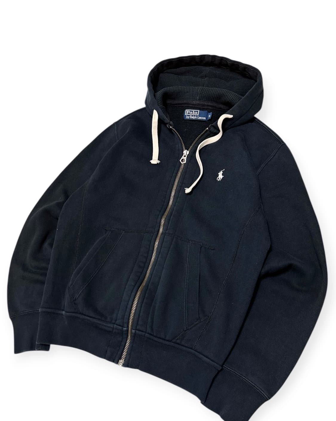 폴로 랄프로렌 써멀 네이비 후드집업 상품이미지3