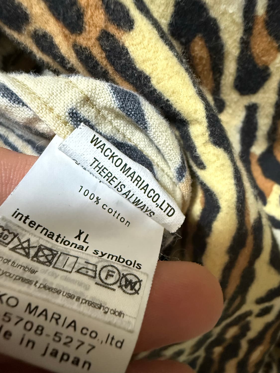 와코마리아 레오파드 셔츠자켓 상품이미지2