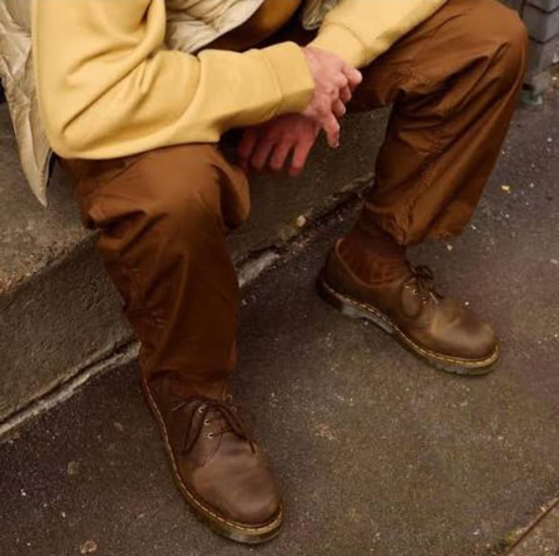 260 닥터마틴 1461 크레이지홀스 레더부츠 다크브라운 11838201 상품이미지3