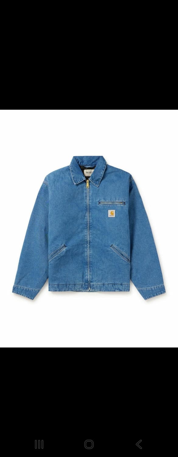 칼하트 WIP 디트로이트 데님 자켓 M 상품이미지1