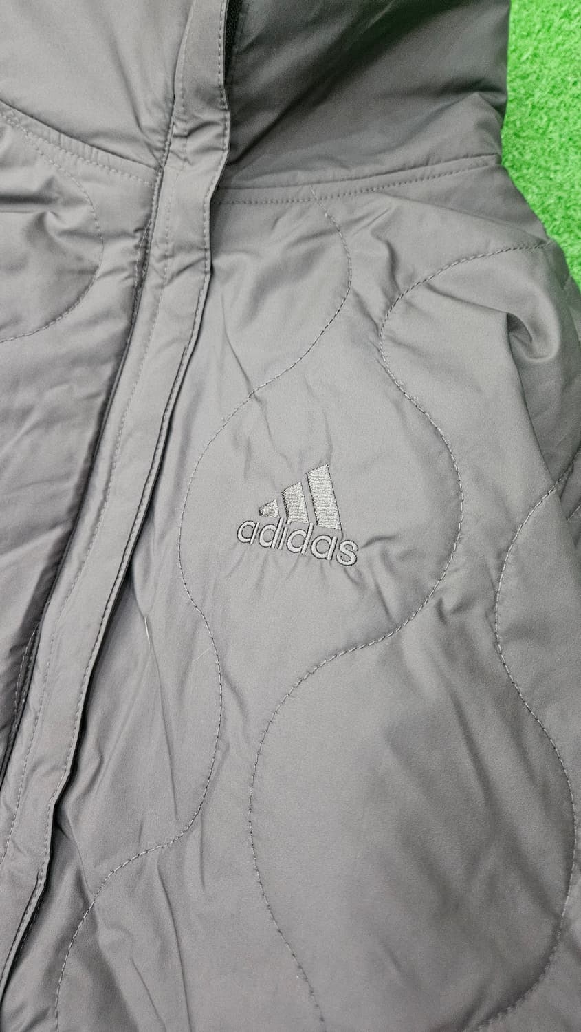 아디다스 퀼팅 리버시블 롱 점퍼 S 상품이미지3