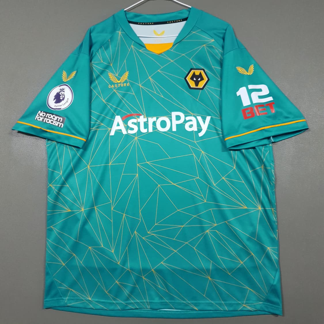 3XL) 울버햄튼 22-23 어웨이 반팔 유니폼 져지 민트 황희찬 상품이미지1