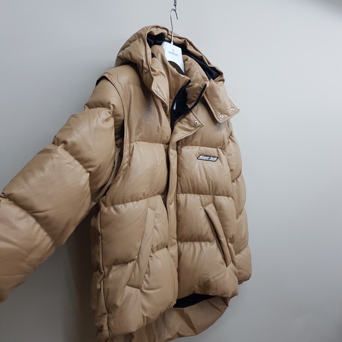 msgm 테크 패딩 자켓 48사이즈 상품이미지3