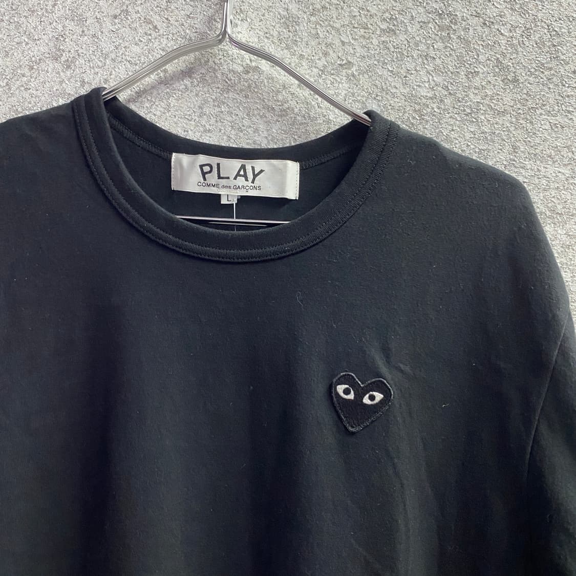 꼼데가르송 블랙와펜 블랙 쇼츠슬리브 B4641 상품이미지3