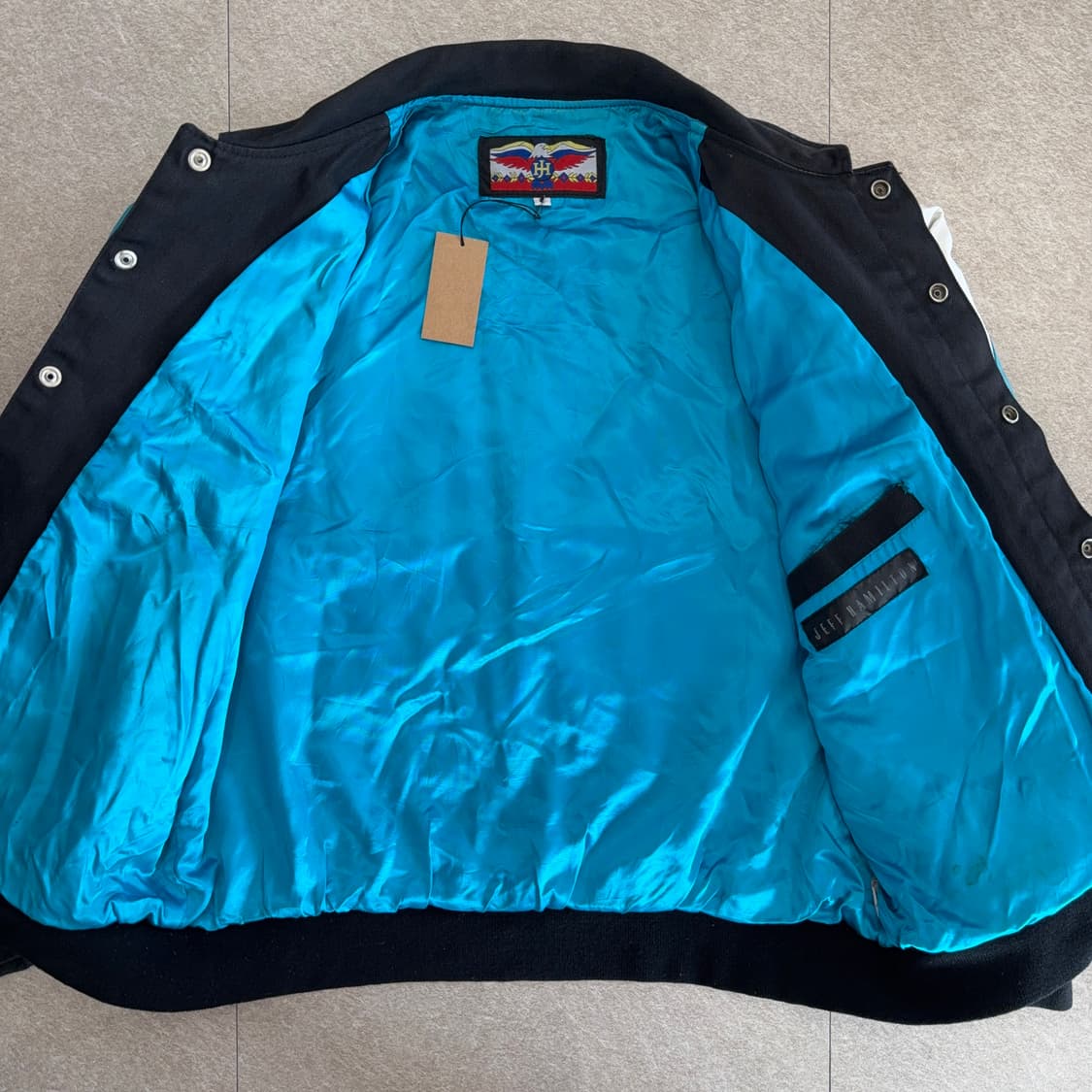 90s NFL Super Bowl Jeff Hamilton 자켓 상품이미지4