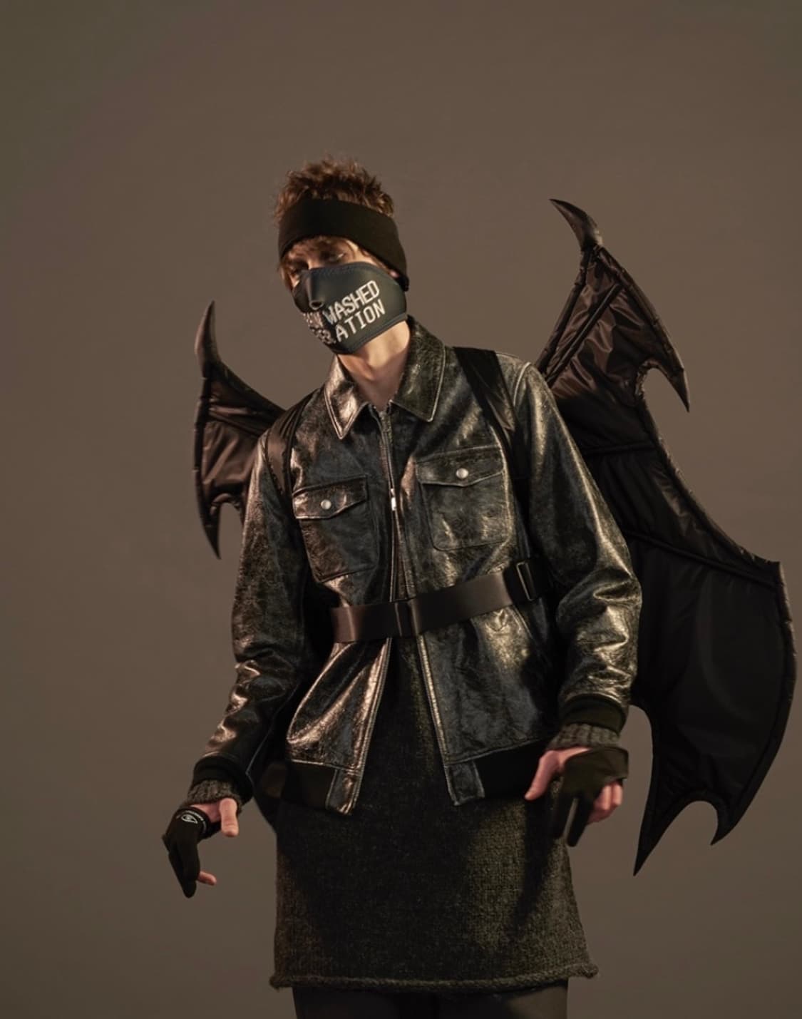 (4)언더커버 17aw 레더자켓 상품이미지1