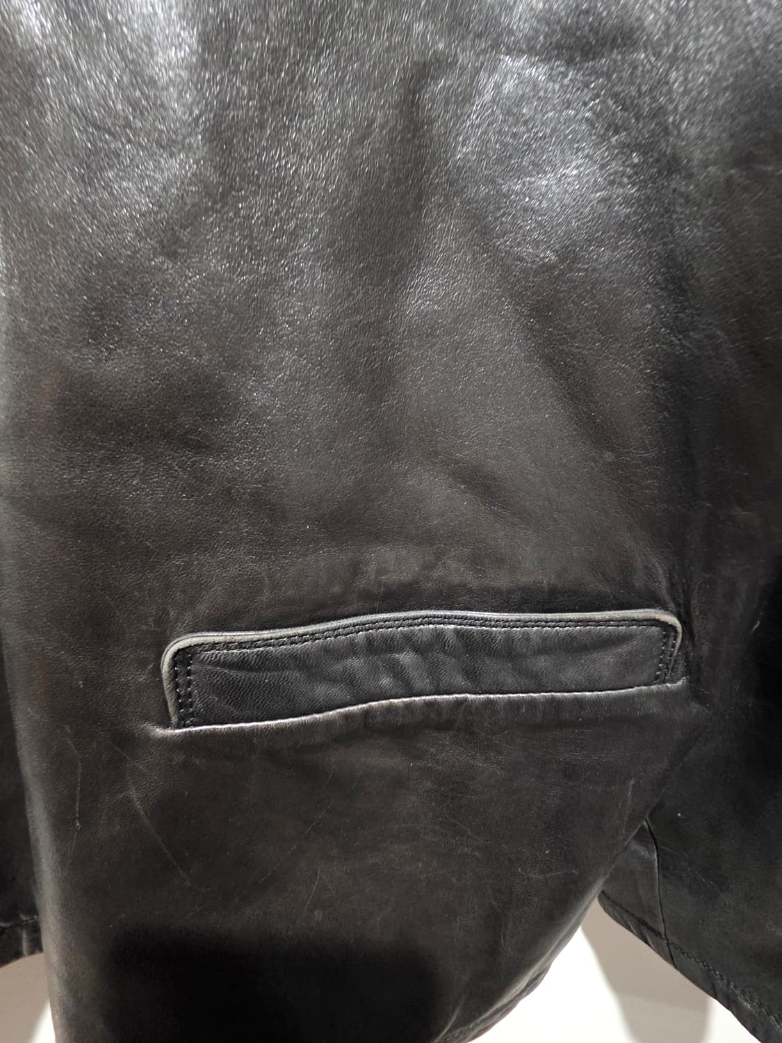 ROSEE 빈티지 양가죽가죽 자켓 105 상품이미지6