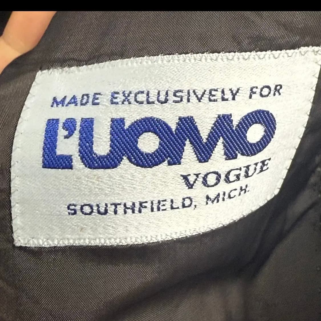 Made in italy 이탈리아 꼬르넬리아니 체크 울 자켓 M 상품이미지4