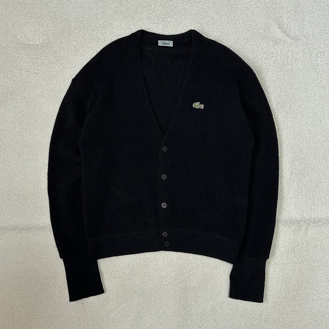 라코스테 브이넥 울 가디건 상품이미지2