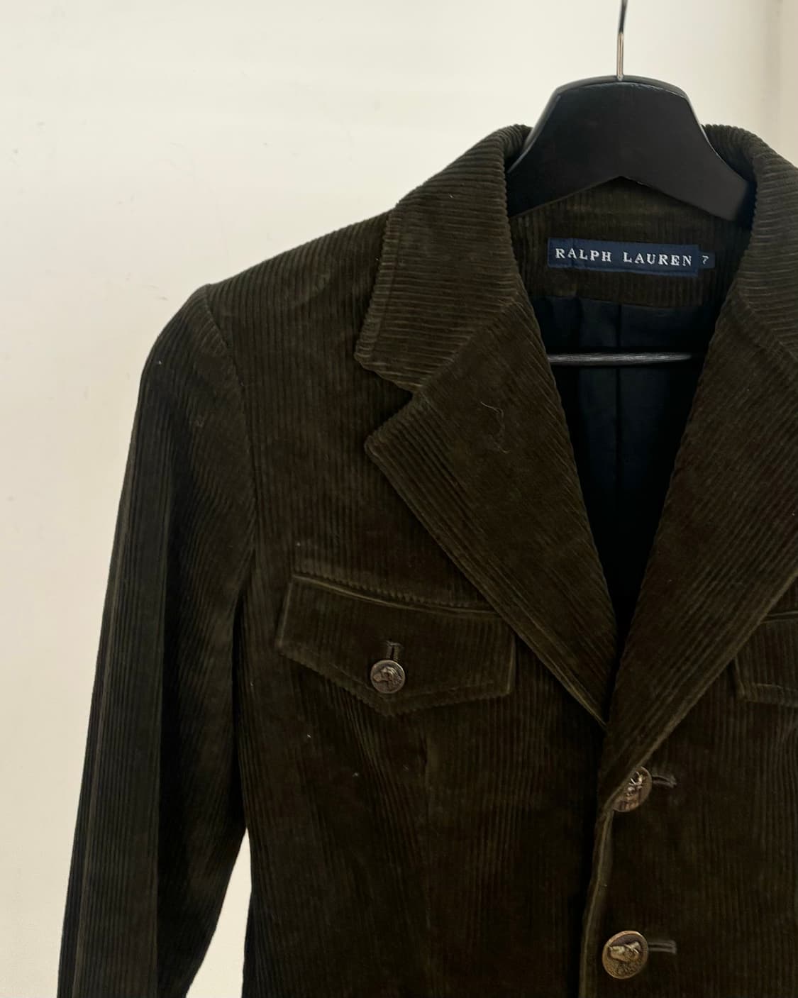 랄프 로렌 다크 카키 코듀로이 자켓 상품이미지3