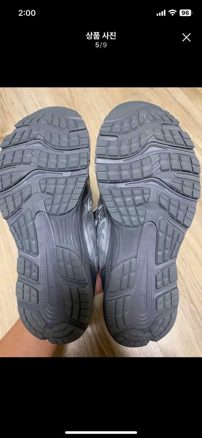 아식스 키코 젤코리카 실버 265 새상품 팝니다. 상품이미지5