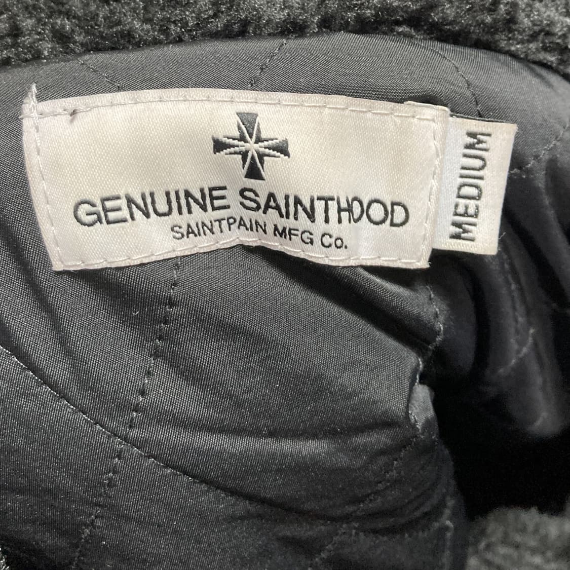 세인트페인 보아 더플코트 블랙 M  상품이미지4