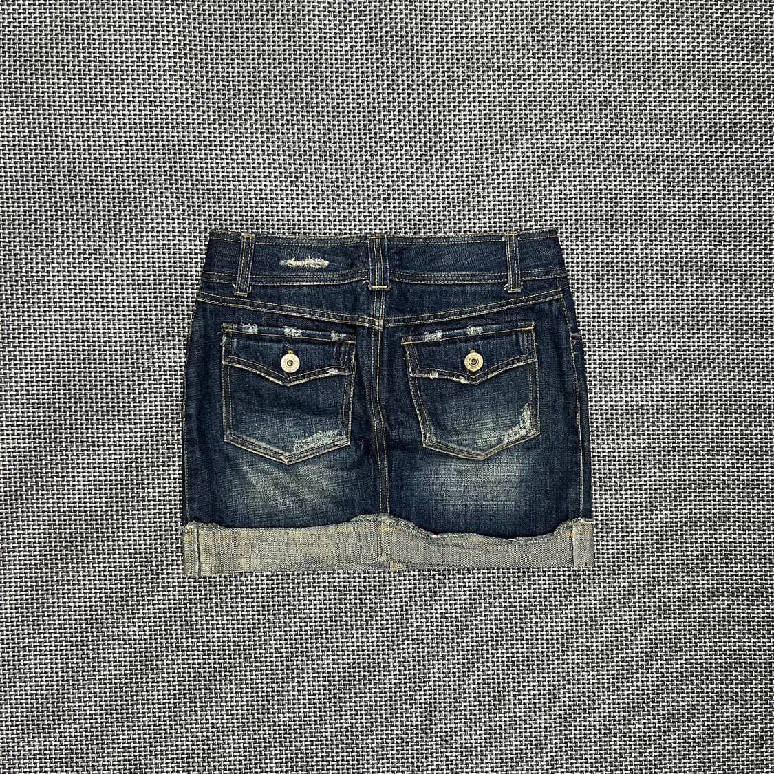 빈티지 데님 스커트 상품이미지3