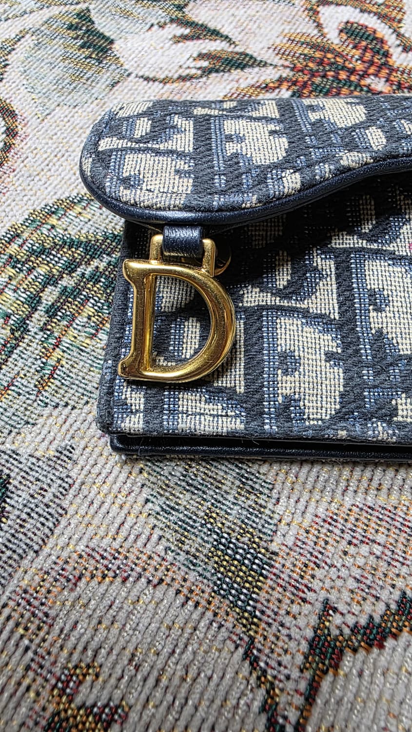 디올 오블리크 새들 카드지갑 상품이미지2