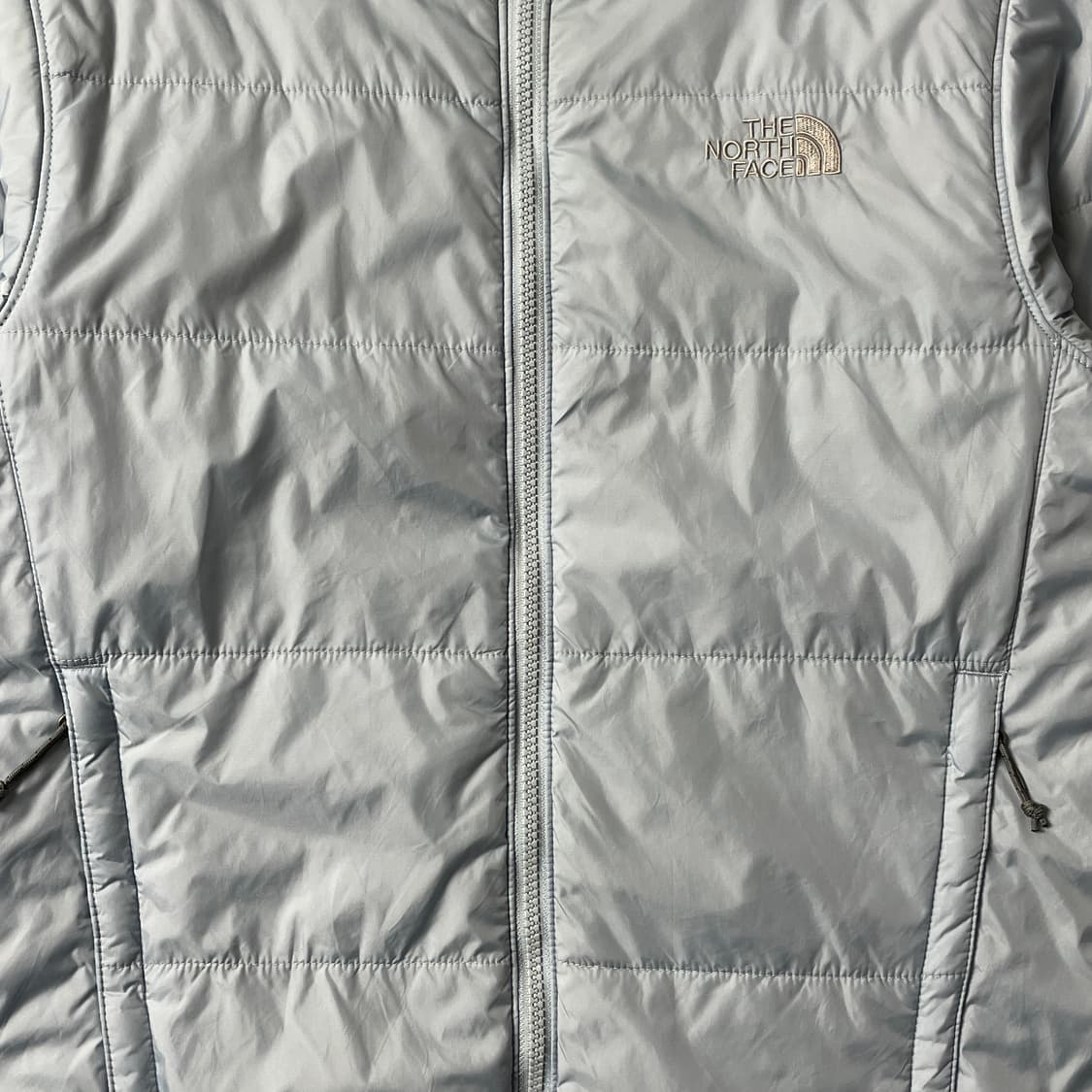 THE NORTH FACE 노스페이스 빈티지 블루 패딩 A00482 상품이미지4