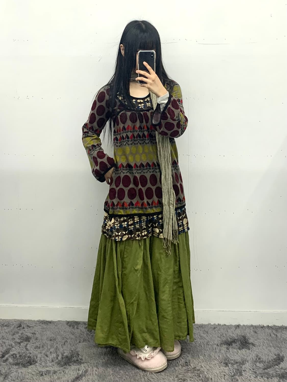 모리 패턴 탑 상품이미지2