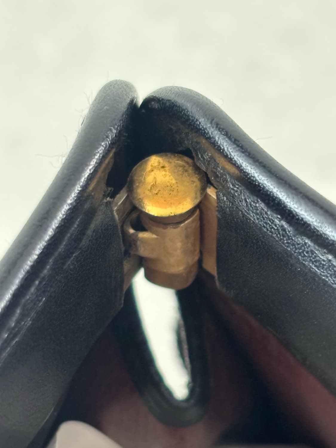 샤넬 블랙 금장 퀼팅 클러치백  상품이미지6