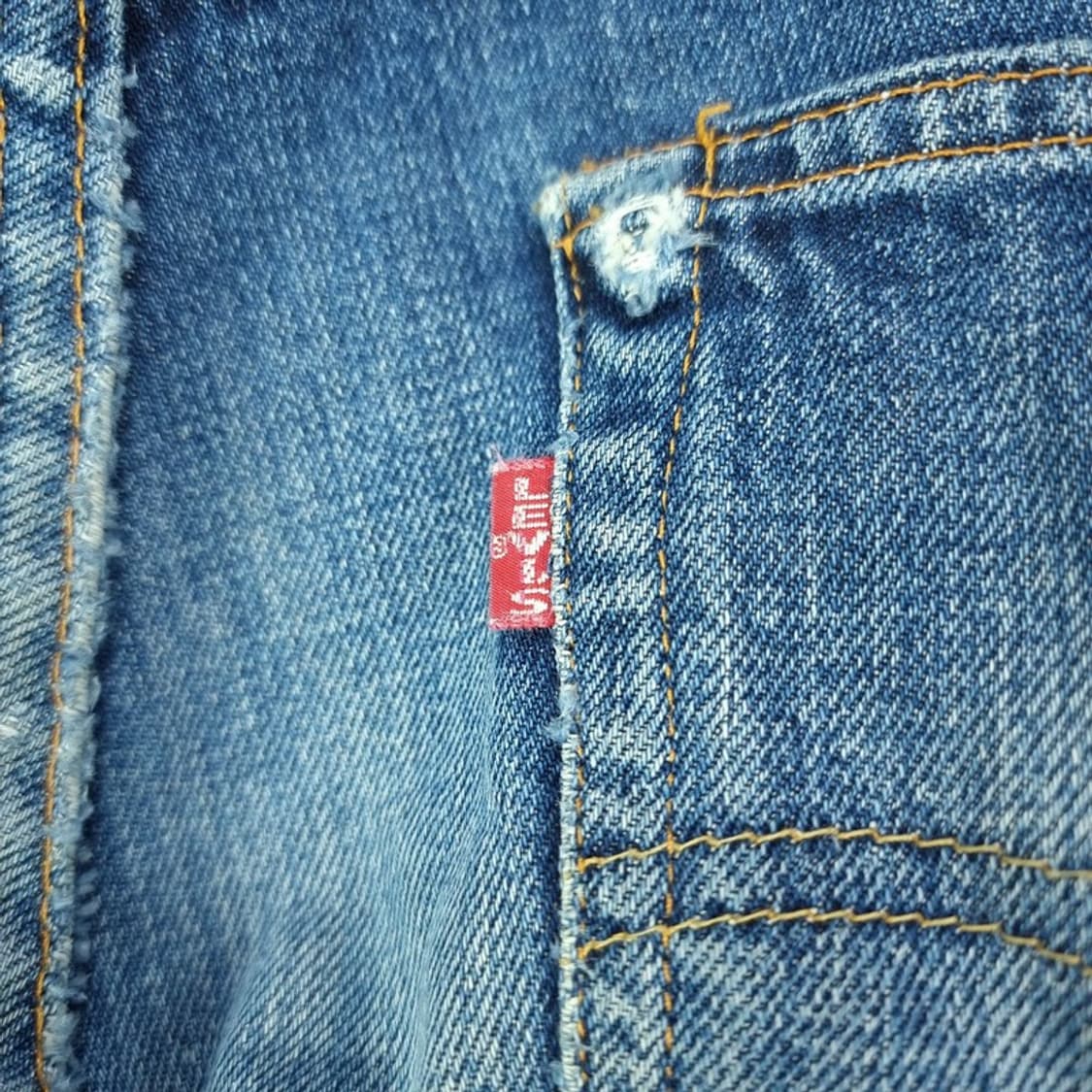 [리바이스] USA 90'S 빅E 셀비지 551 데님 팬츠 P01615 상품이미지6