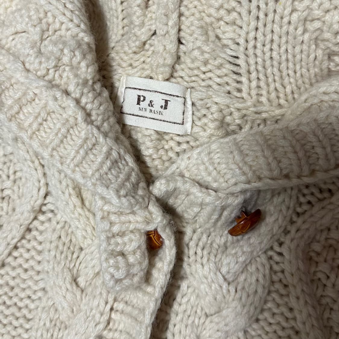 피셔맨 니트 가디건 상품이미지4